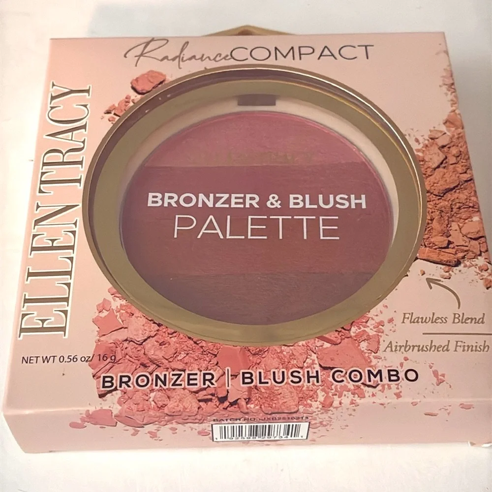 Ellen Tracy Radiance Compact Bronzer & Blush Combo